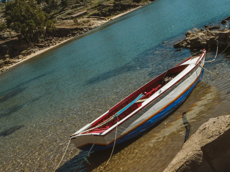 Enjoying the stillness while we...